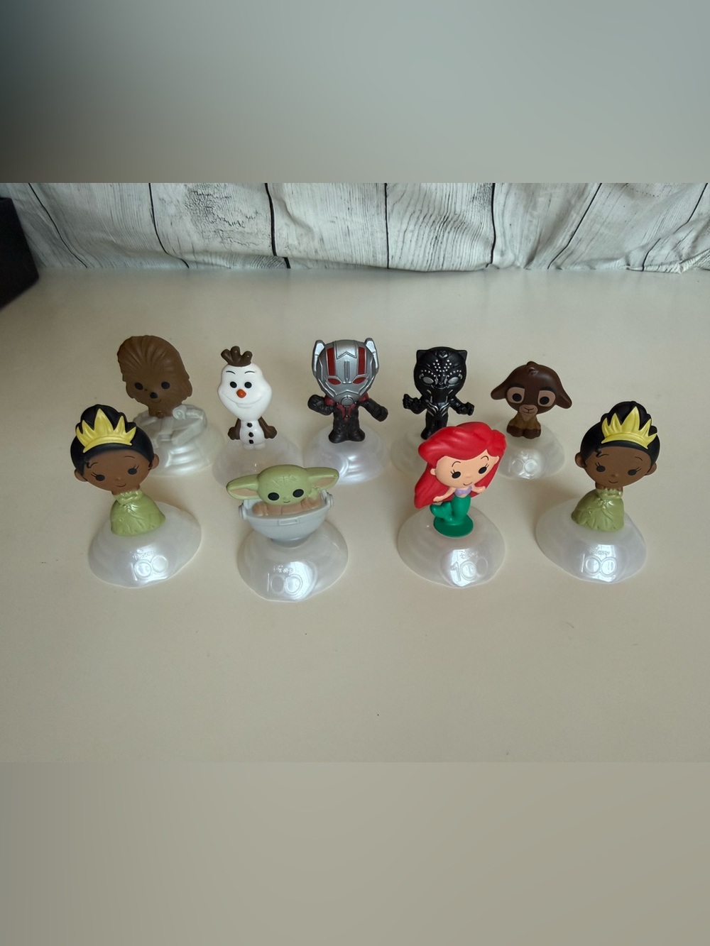 McDonald's Disney 100 Happy Meal Toys Lot of 9 Figures 2023
